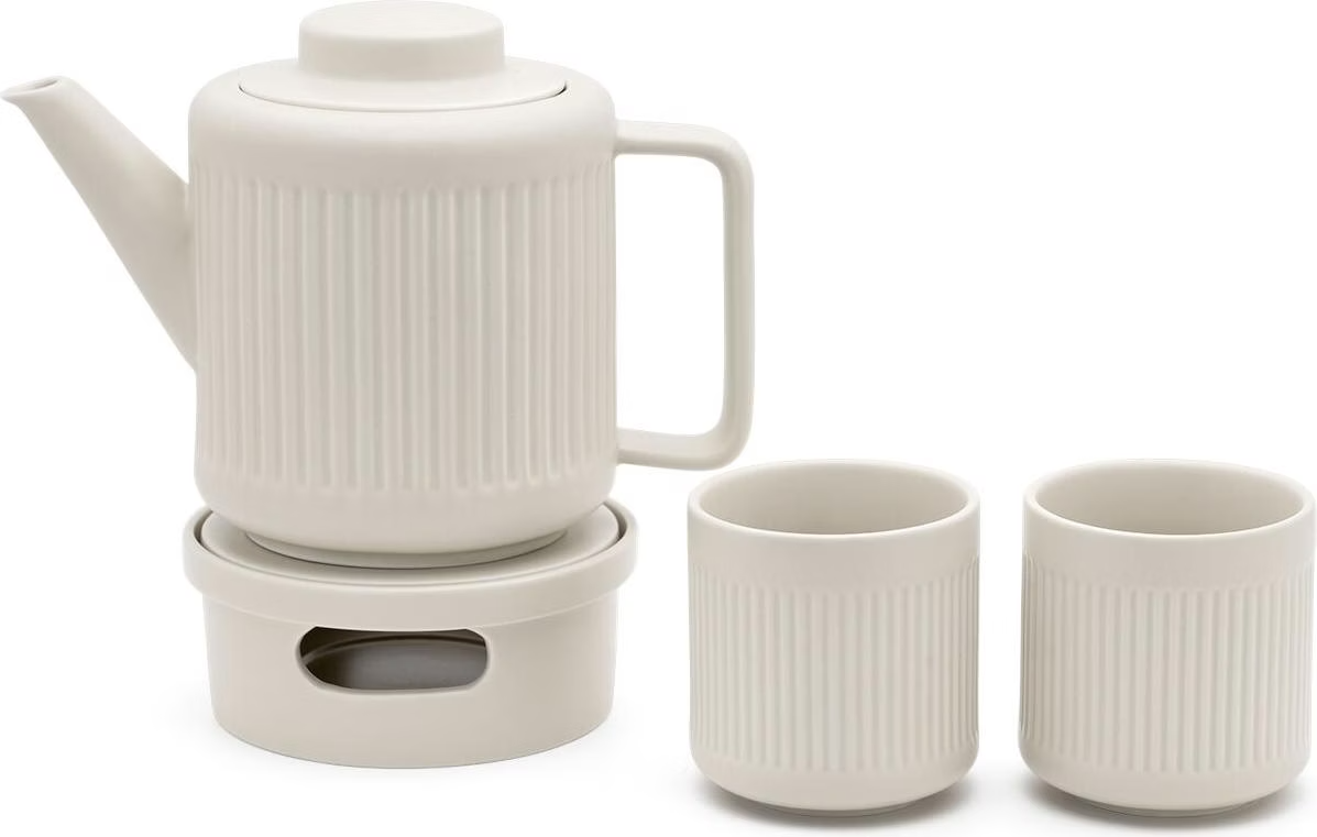 1x2 Bredemeijer Tee Mug Skagen 300ml white Stoneware