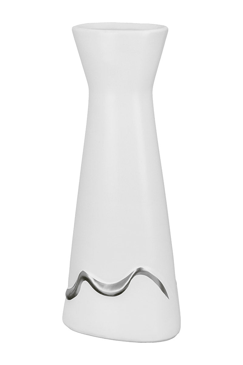 Carino Conische Vaas Wit 25 cm