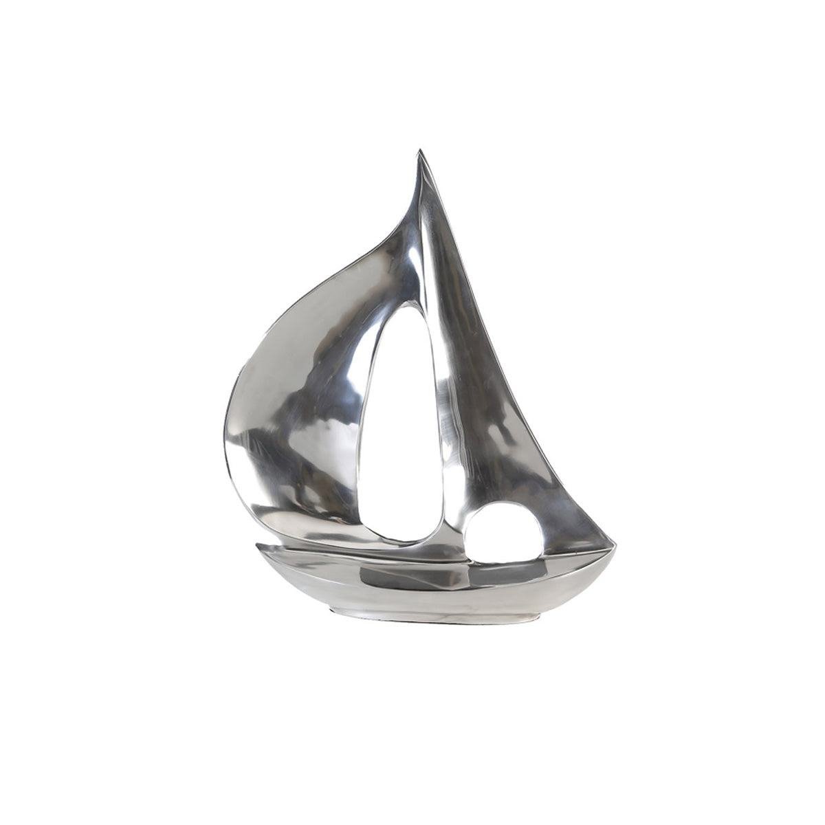 Aluminium Boot Decoratie 35 cm