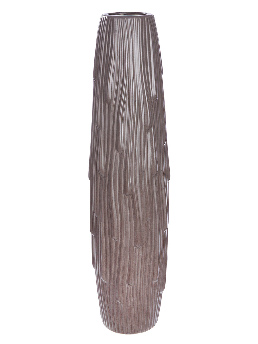 Tropfen Vloervaas Grijs 46/78 cm