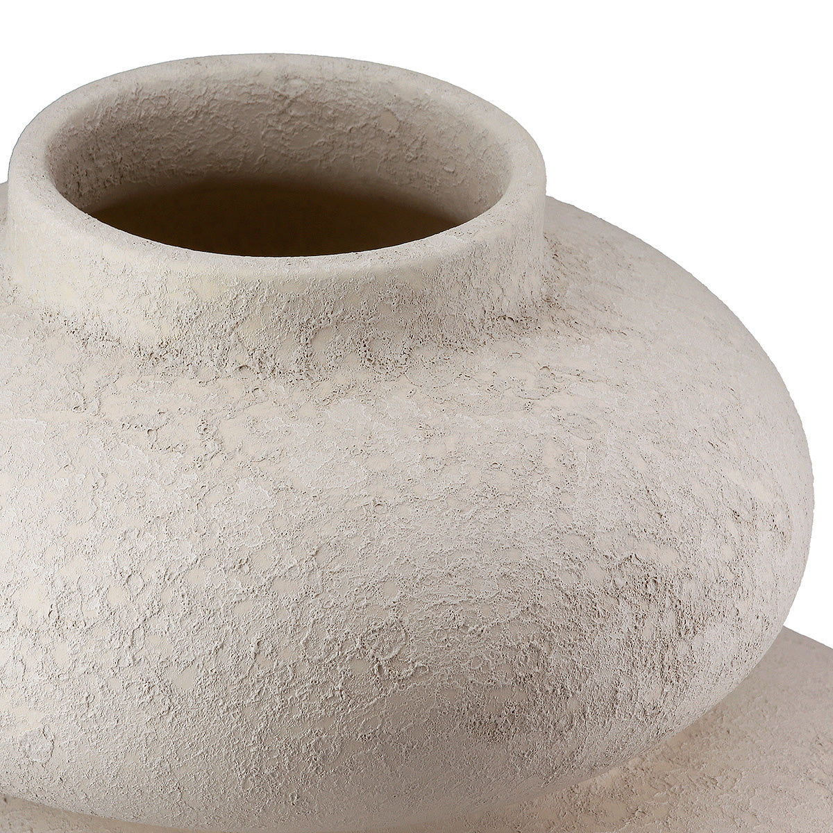 Stone Koepelvaas Lichtgrijs 21/29 cm
