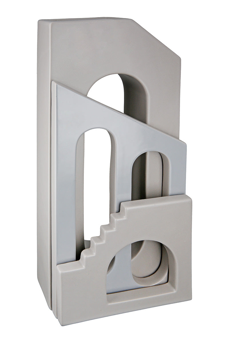 Faccia Huisvaas Grijs 35 cm