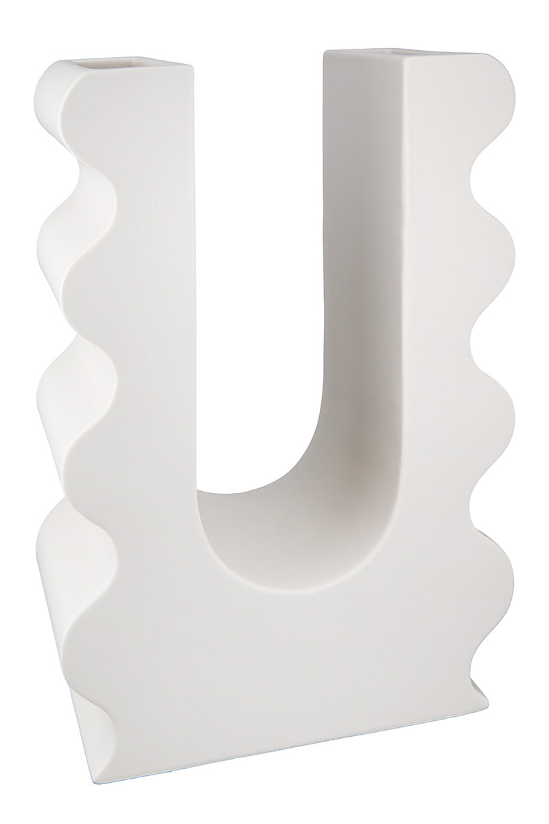 Foggia Keramieken Vaas Beige 32 cm
