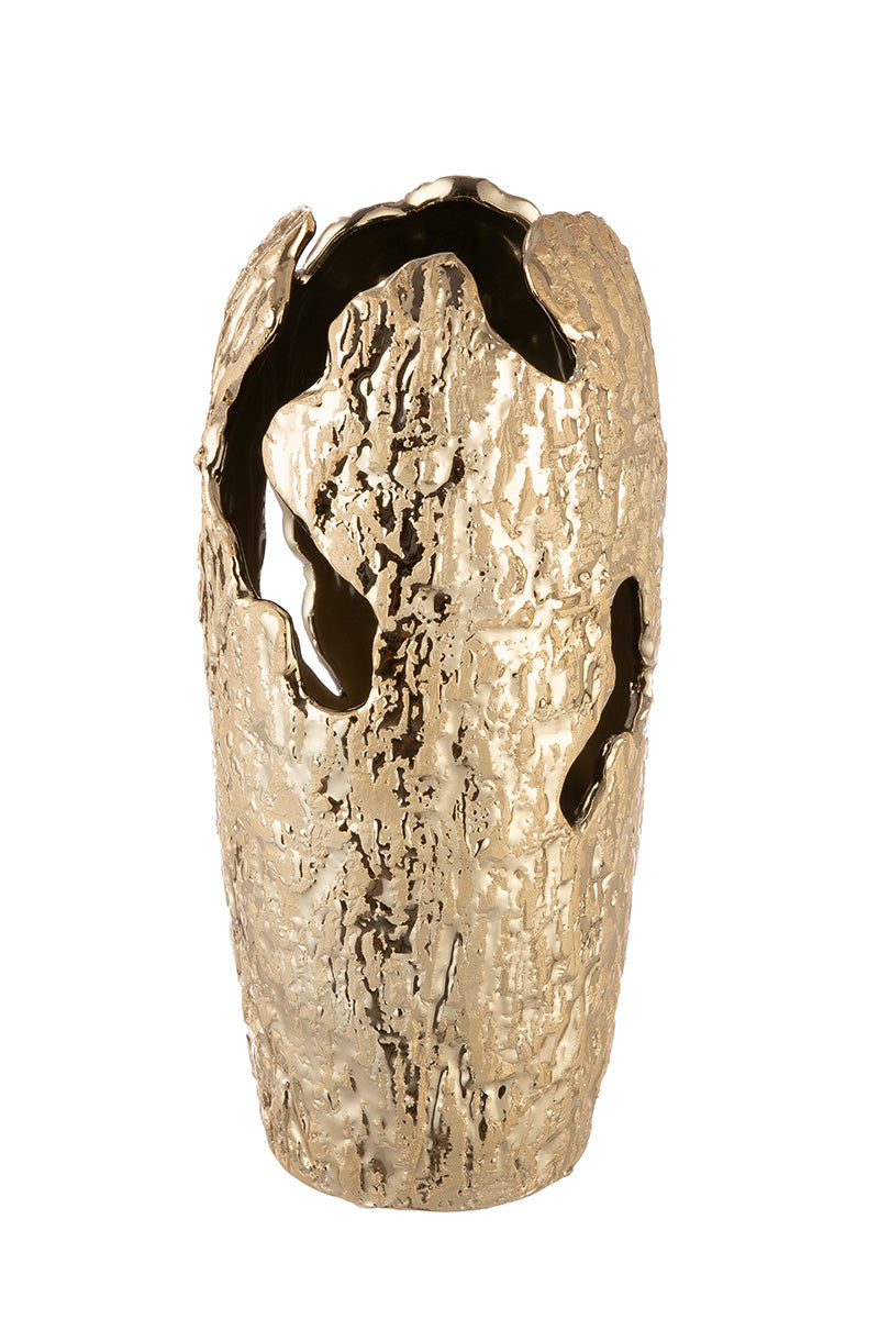 Crepa Vaas Goud 27/34 cm