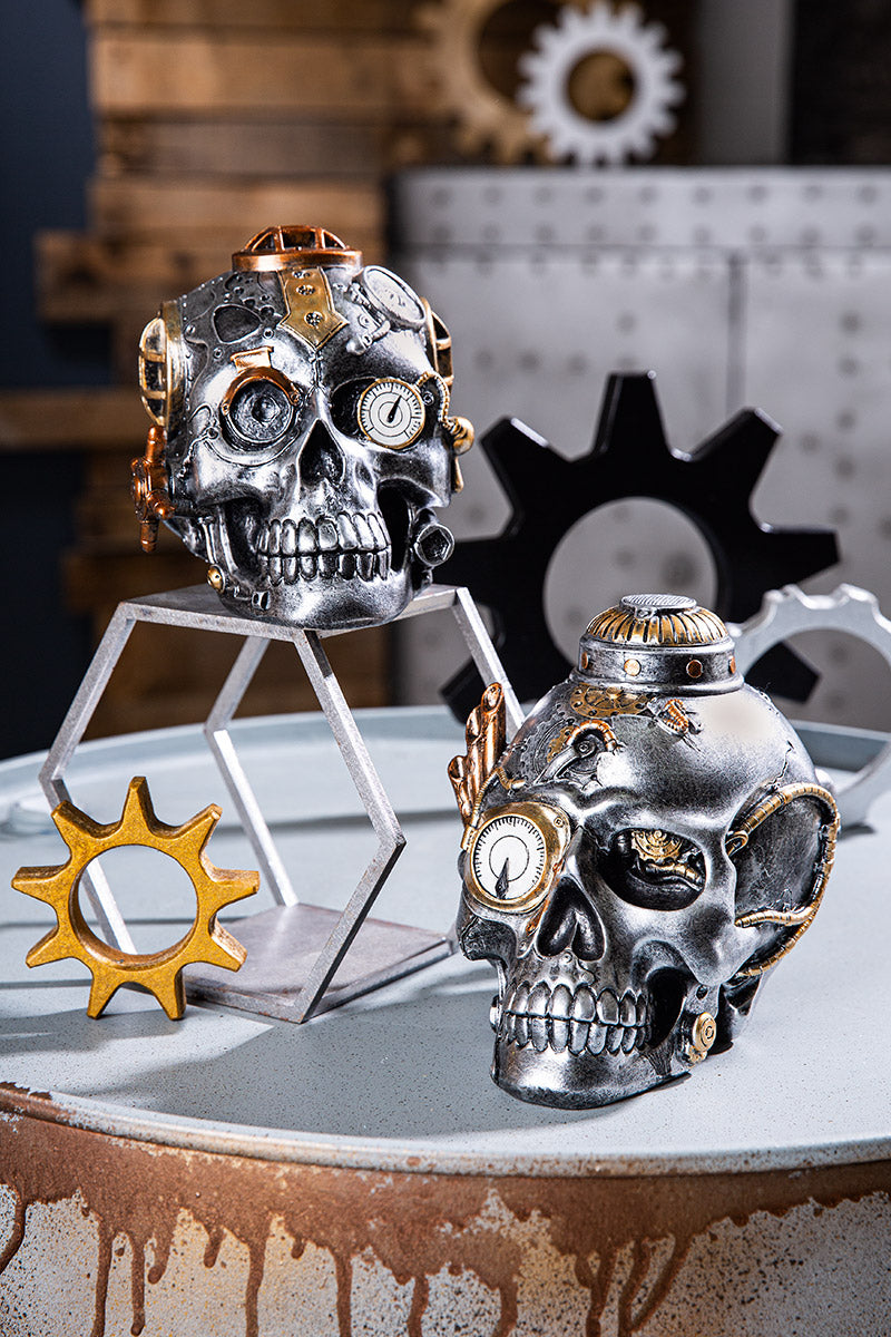 Steampunk Schedel Decoratie 19 cm