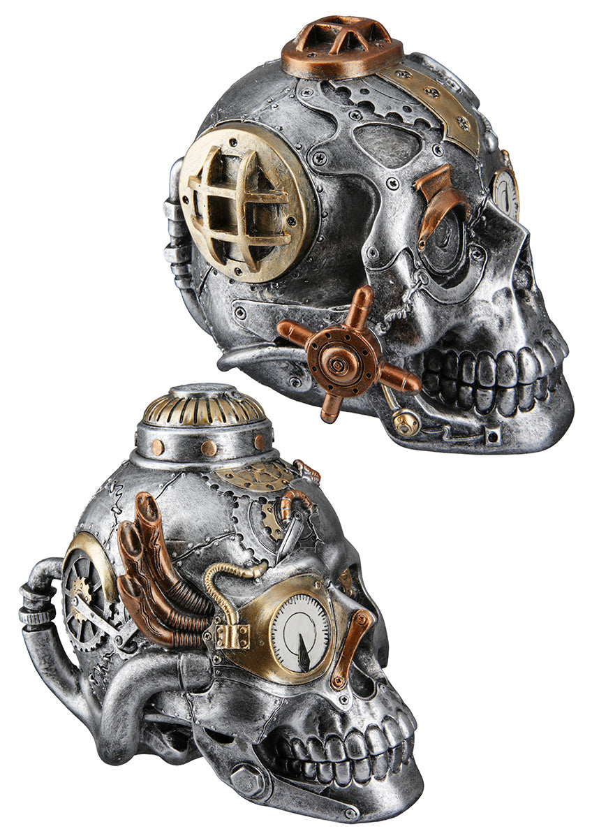 Steampunk Schedel Decoratie 19 cm