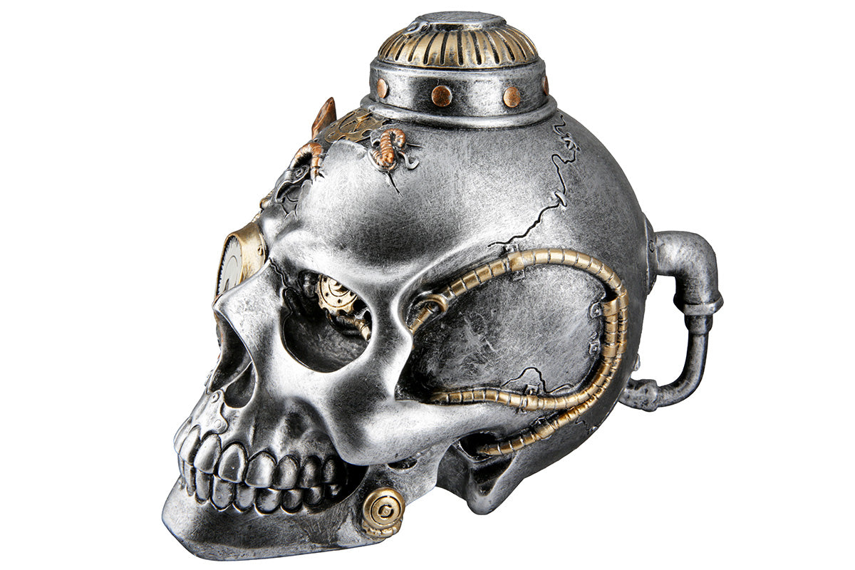 Steampunk Schedel Decoratie 19 cm
