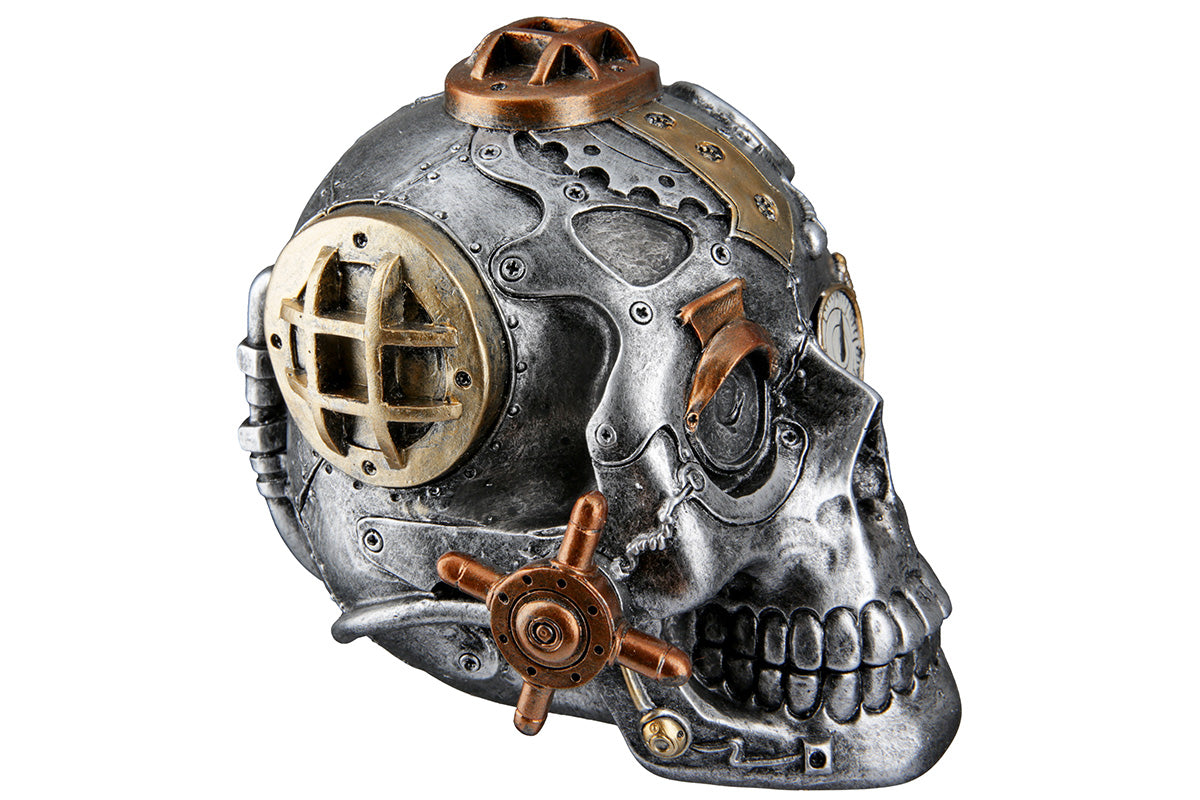 Steampunk Schedel Decoratie 19 cm