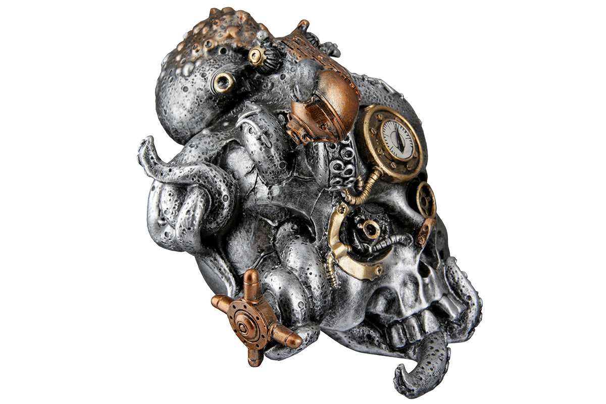 Steampunk Schedel Decoratie 17 cm