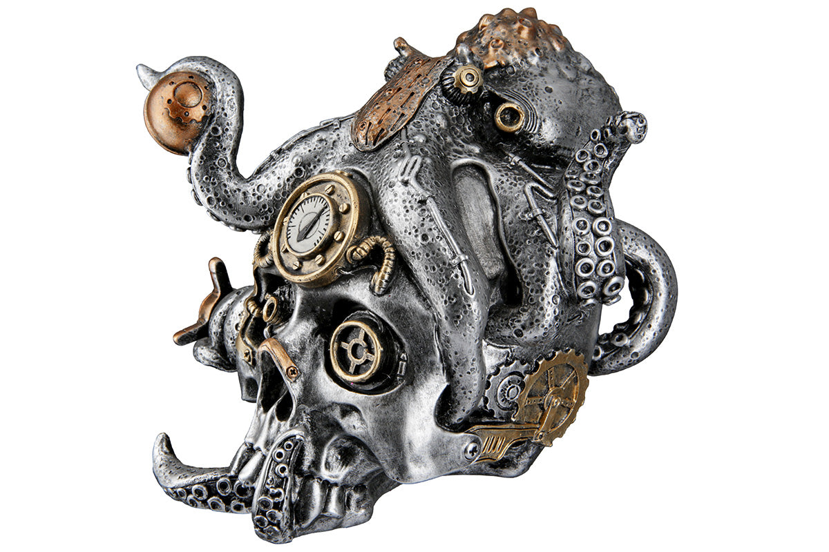 Steampunk Schedel Decoratie 17 cm