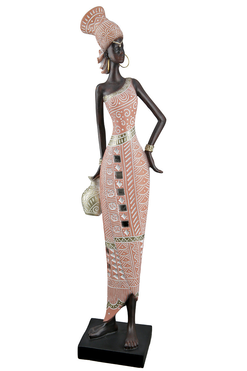 Malaika Afrikaanse Vrouw Figuur