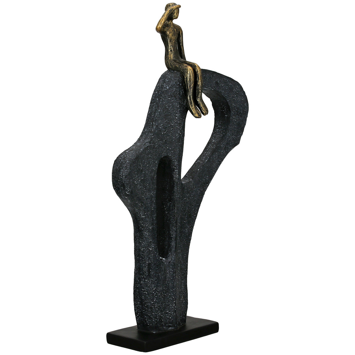 Blick in die Ferne Sculptuur Brons