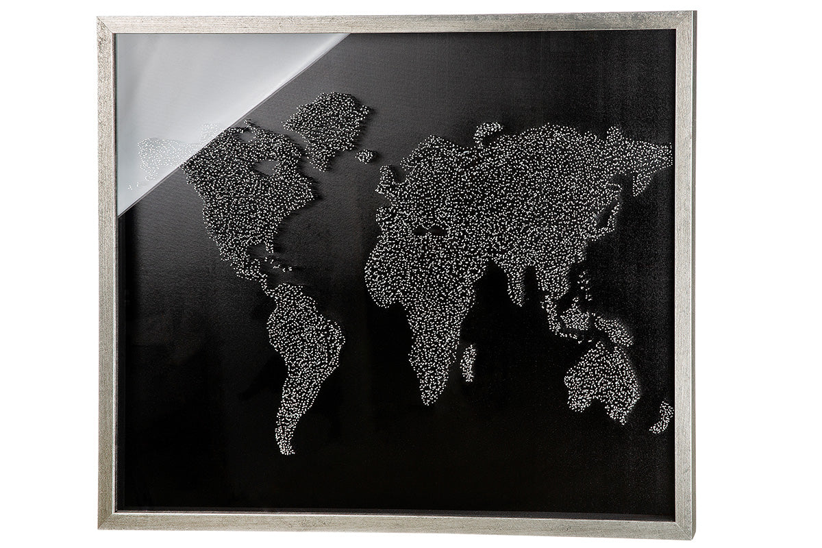 World 3D wereldkaart wanddecoratie