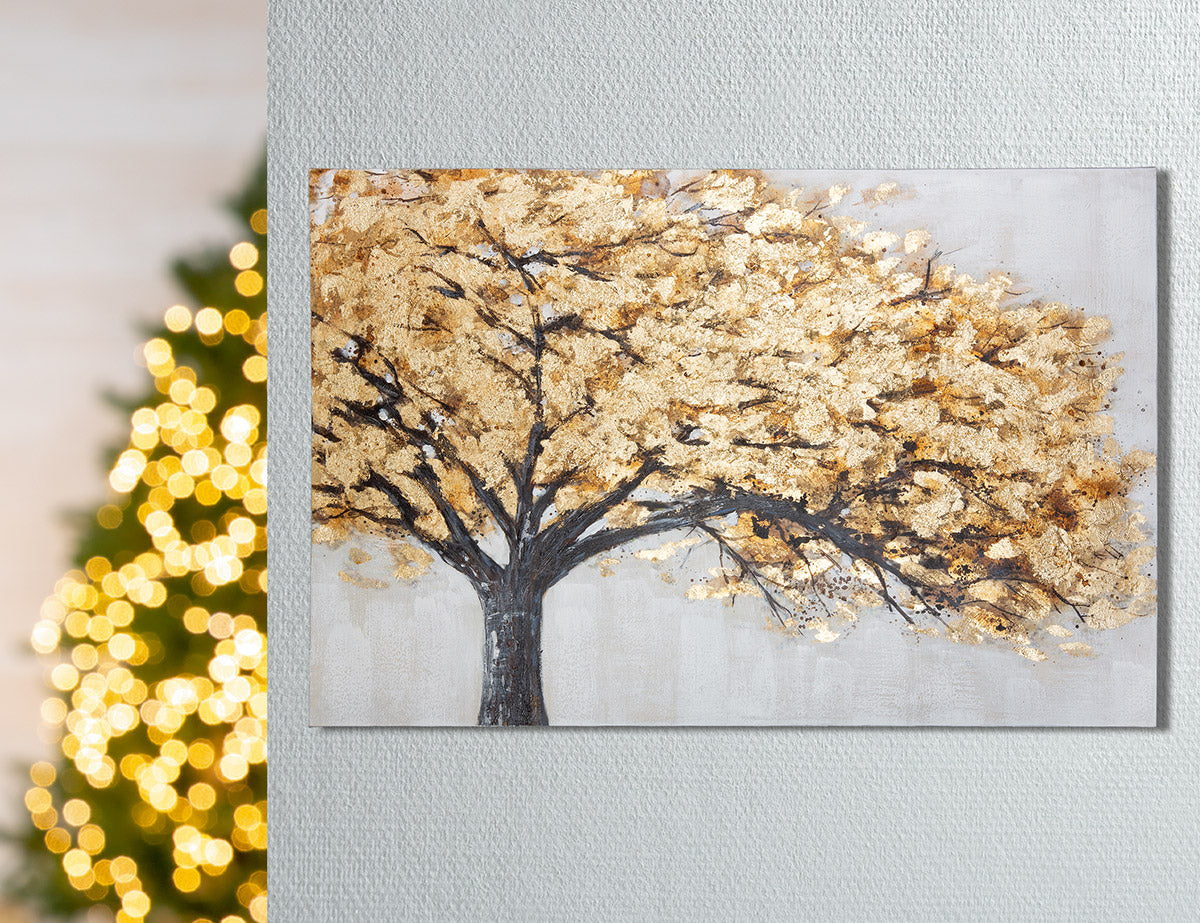 Golden Tree schilderij 120 cm
