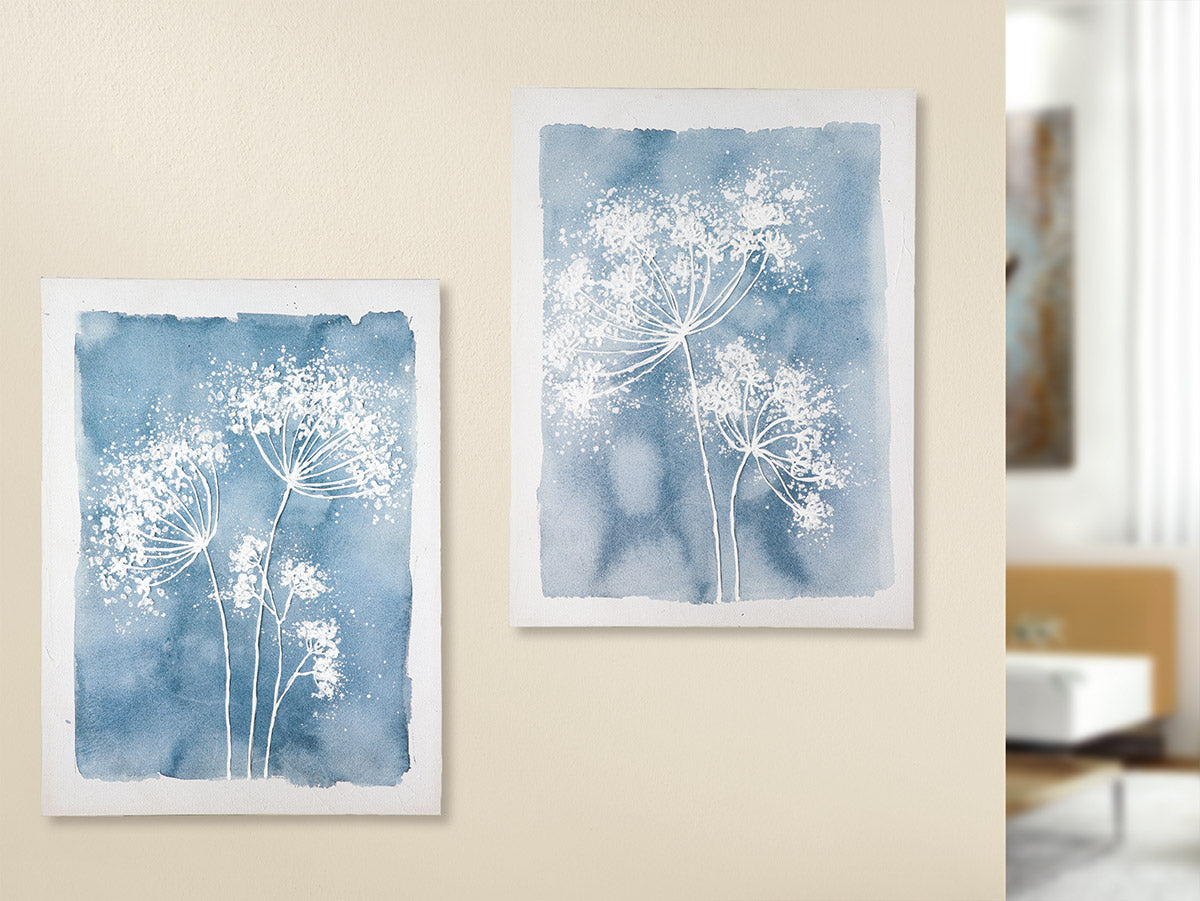 Pusteblume paardenbloem schilderij