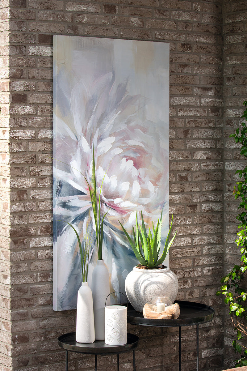Magnolie bloemenschilderij 140 cm