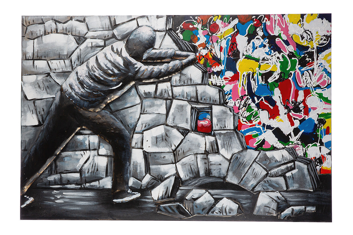 Versteckte Kunst 3D wanddecoratie