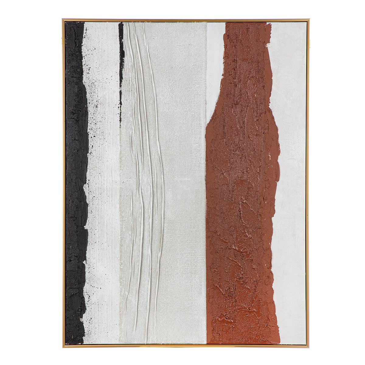 Harat abstract schilderij goud 101.5 cm