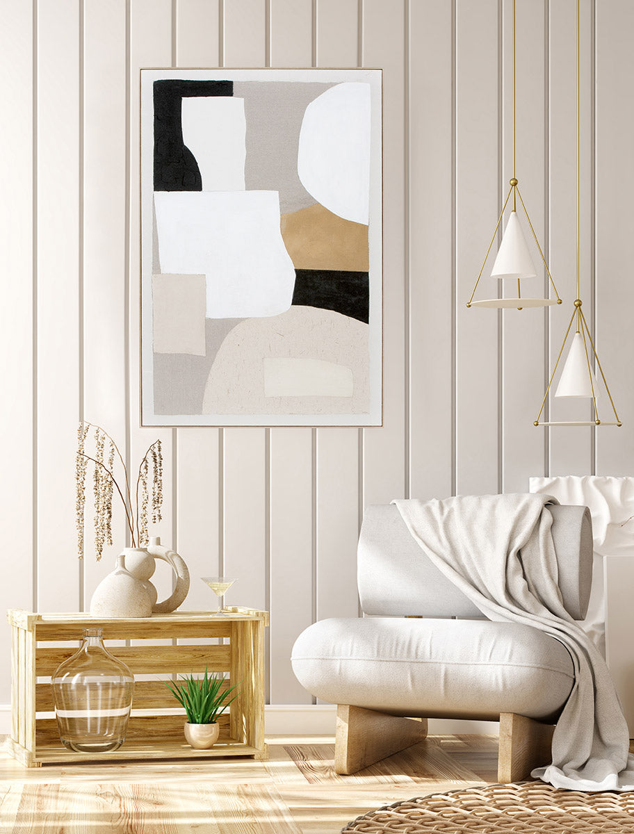 Randal abstract schilderij 121.5 cm
