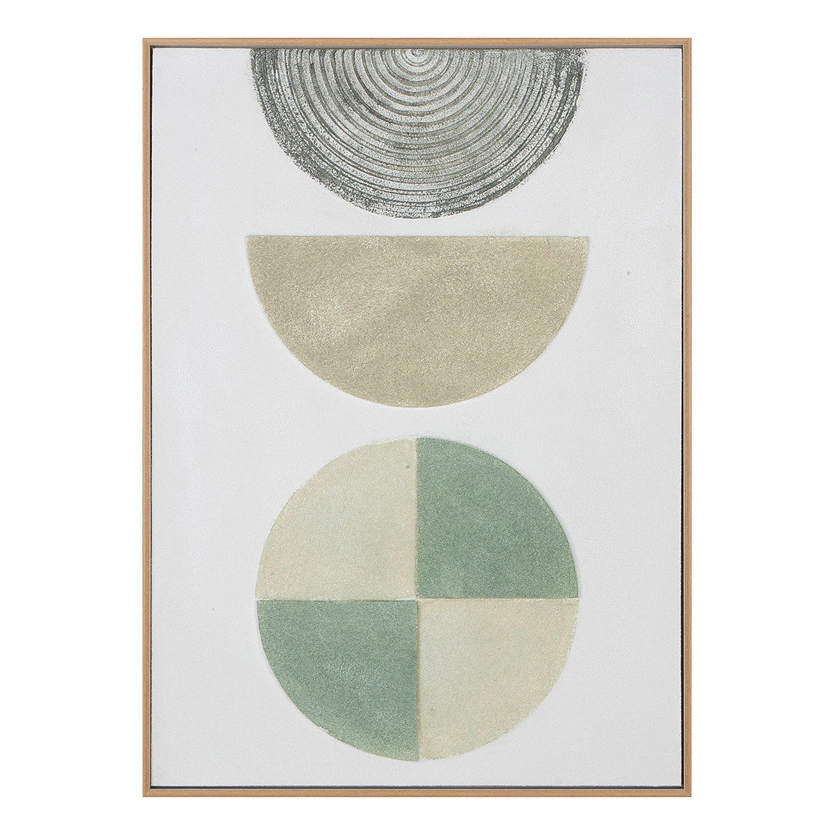 Klumi geometrisch schilderij 72 cm