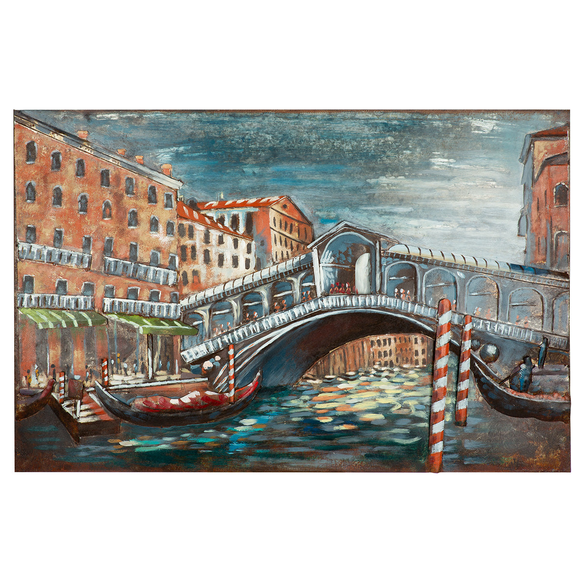 Ponte di Rialto 3D wanddecoratie