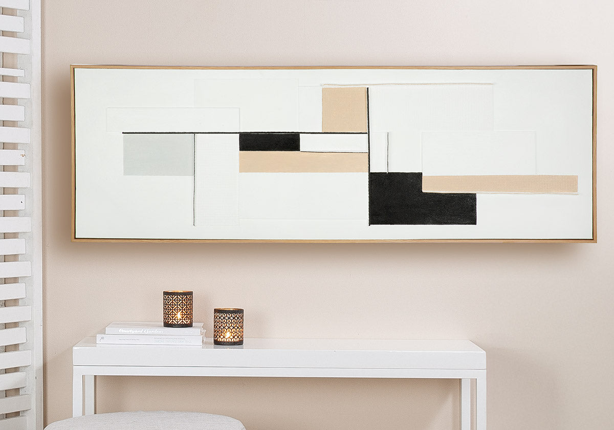 Tunis geometrisch schilderij 152 cm