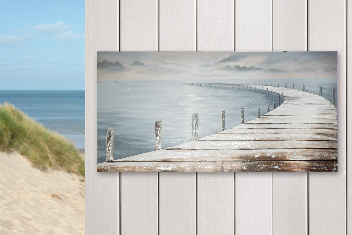 Steg 3D kustschilderij 150 × 75 cm