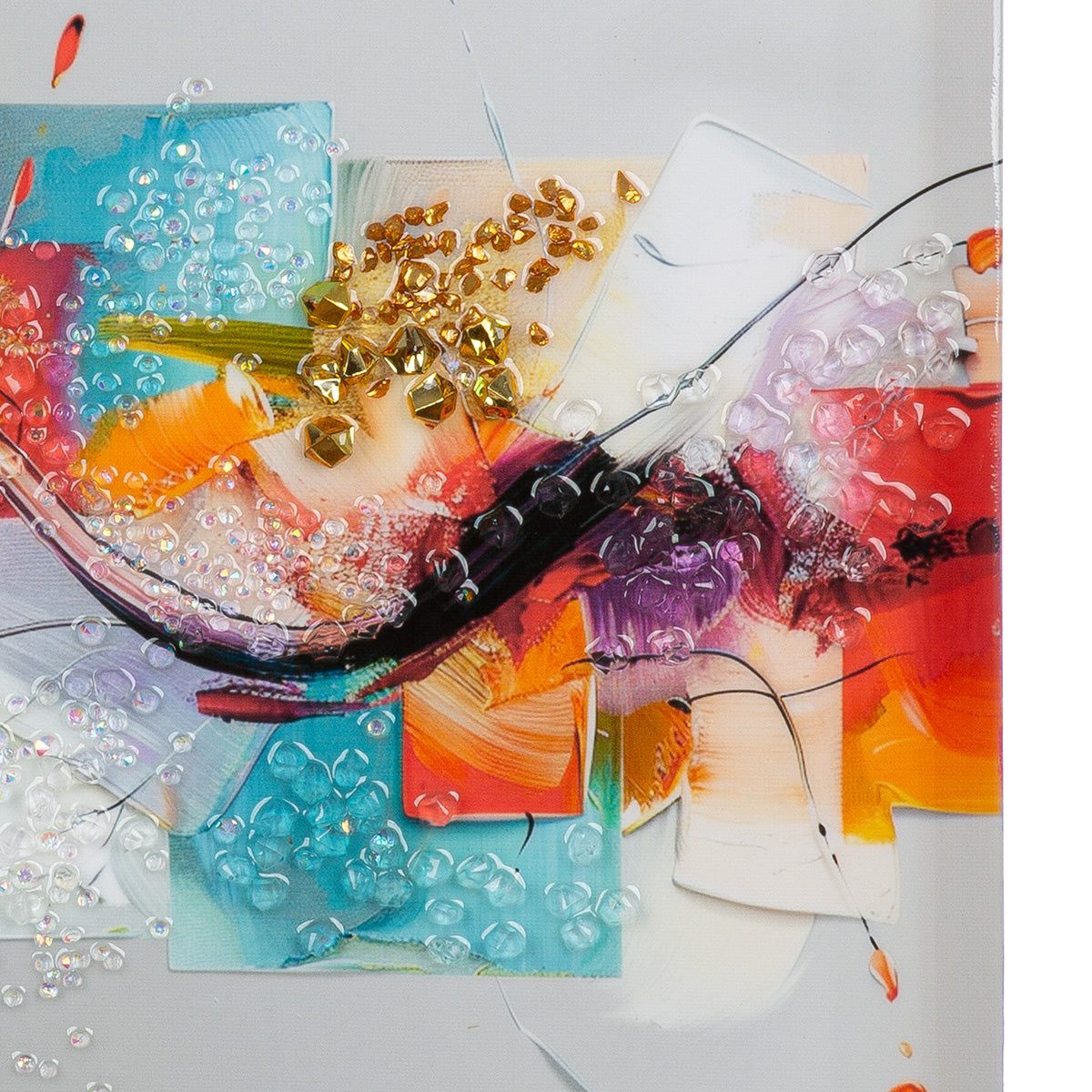 Willou kleurrijk 3D schilderij 40 cm