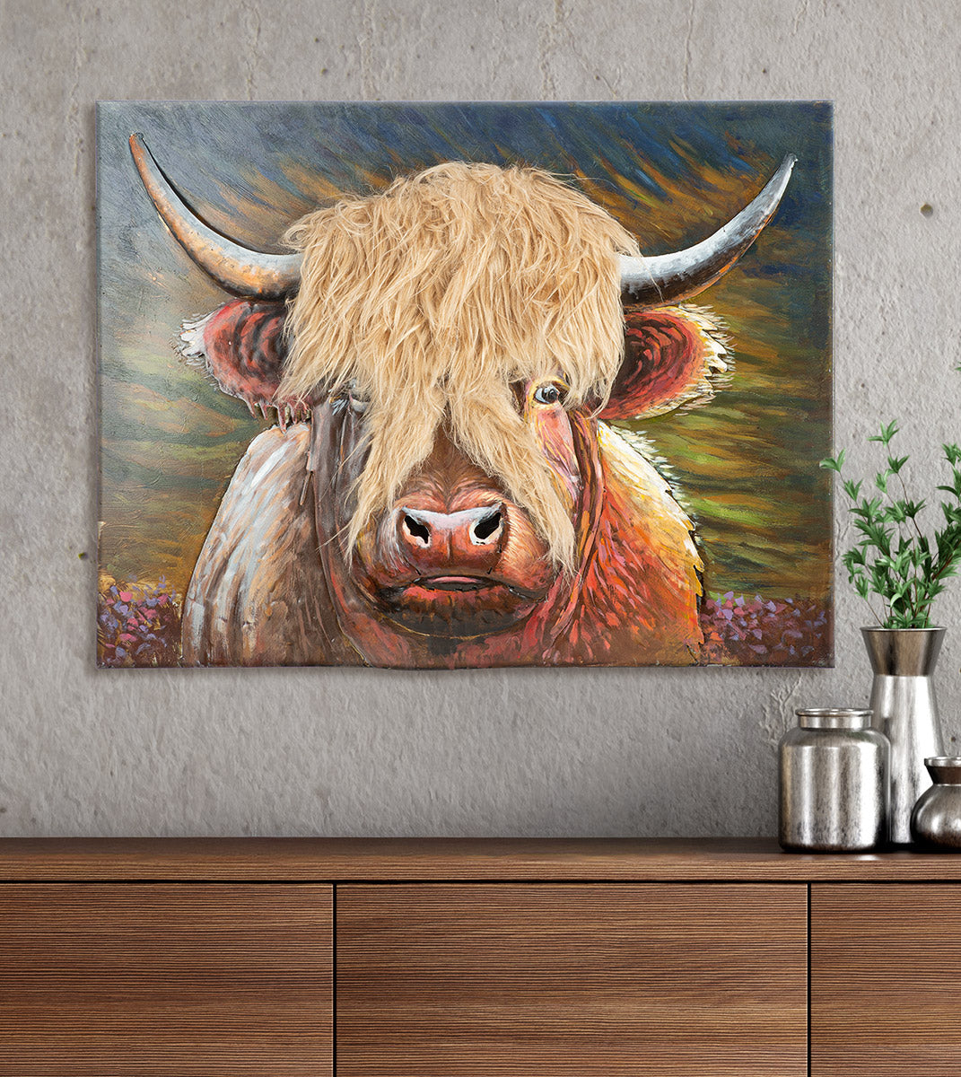 Highland-Beauty 3D koeienkunst
