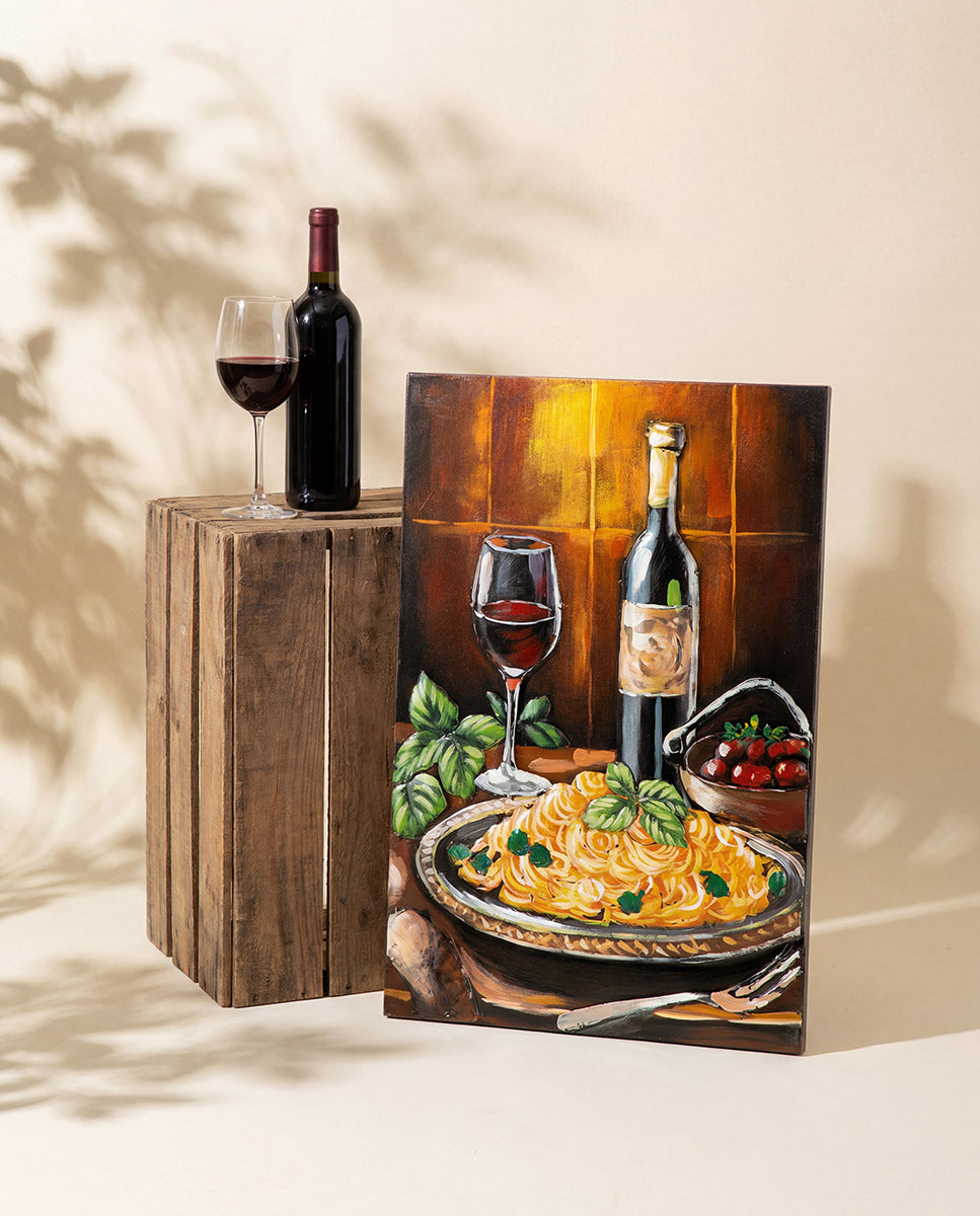 Pasta Club 3D wanddecoratie 60 cm