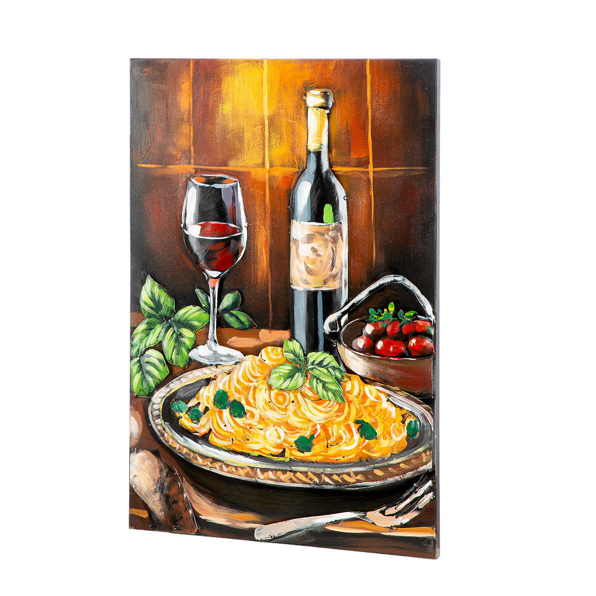 Pasta Club 3D wanddecoratie 60 cm