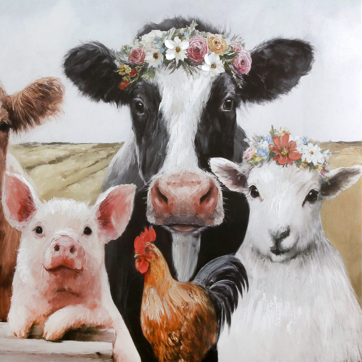 Animal Farm dierenschilderij 50 cm