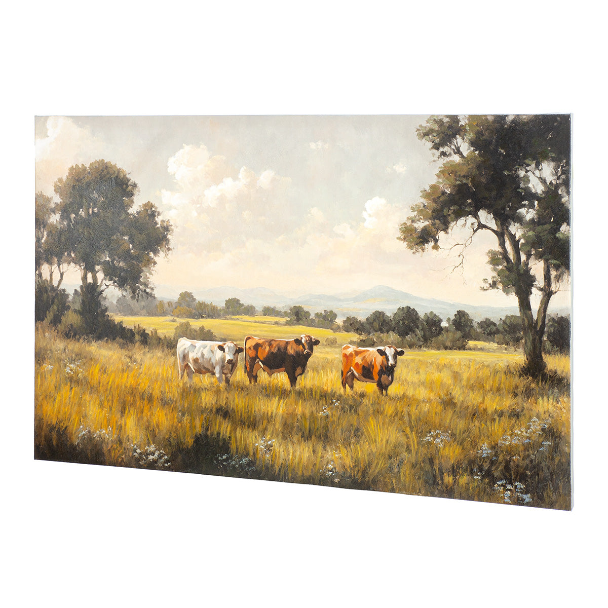 Kuhweide koeienschilderij 90 cm