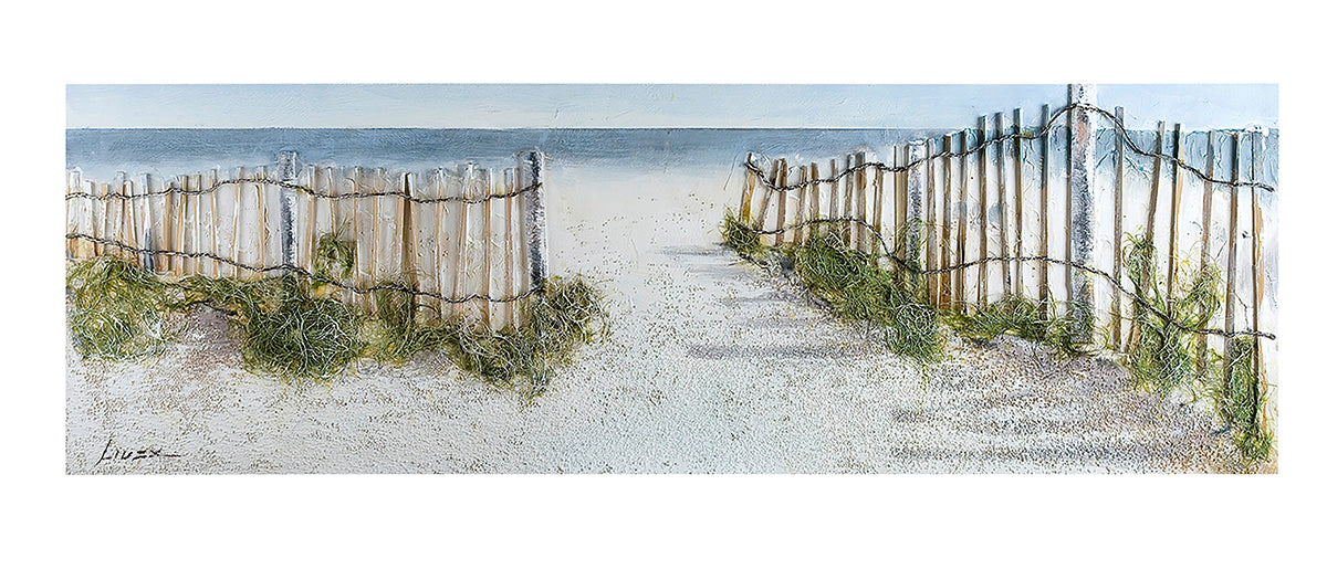 Dünen-Idylle kustschilderij 150 cm