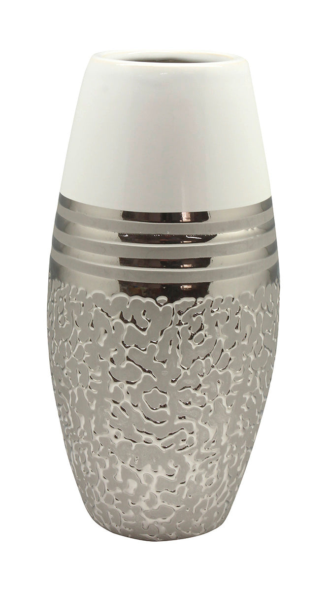 St. Louis Vaas Zilver-Wit 36 cm