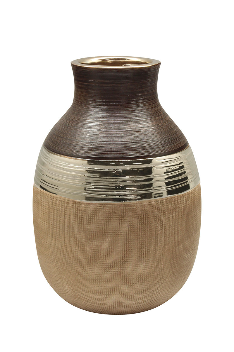 Bradora Flesvaas Beige Bruin