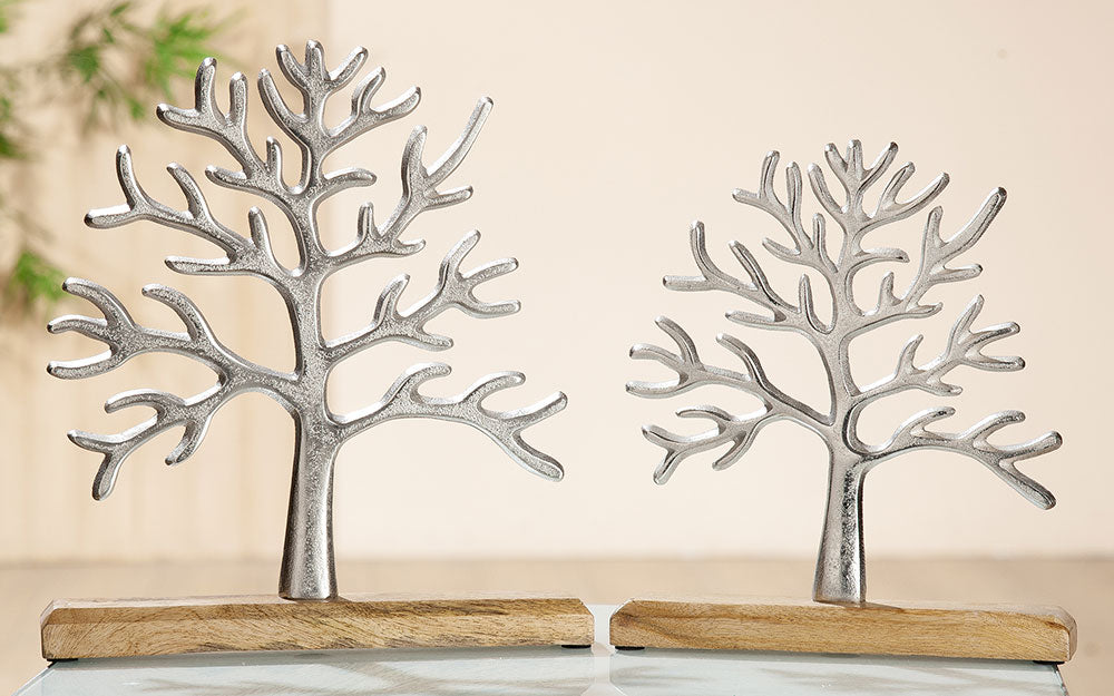 Levensboom Decoratie Hout Metaal