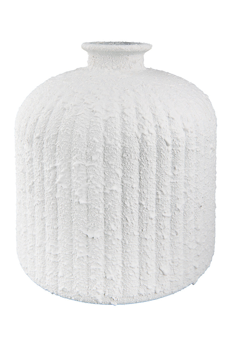 Witte flesvaas Sumatra 18 cm