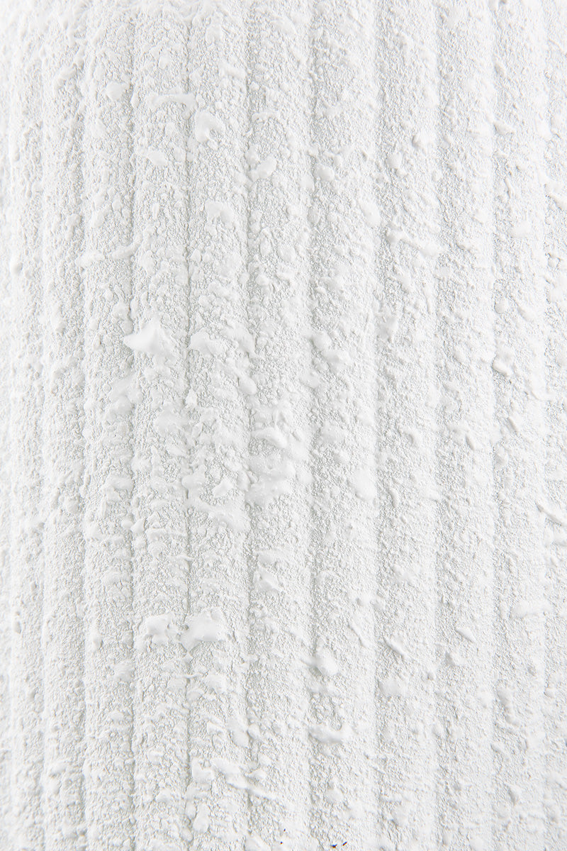 Witte flesvaas Sumatra 23 cm