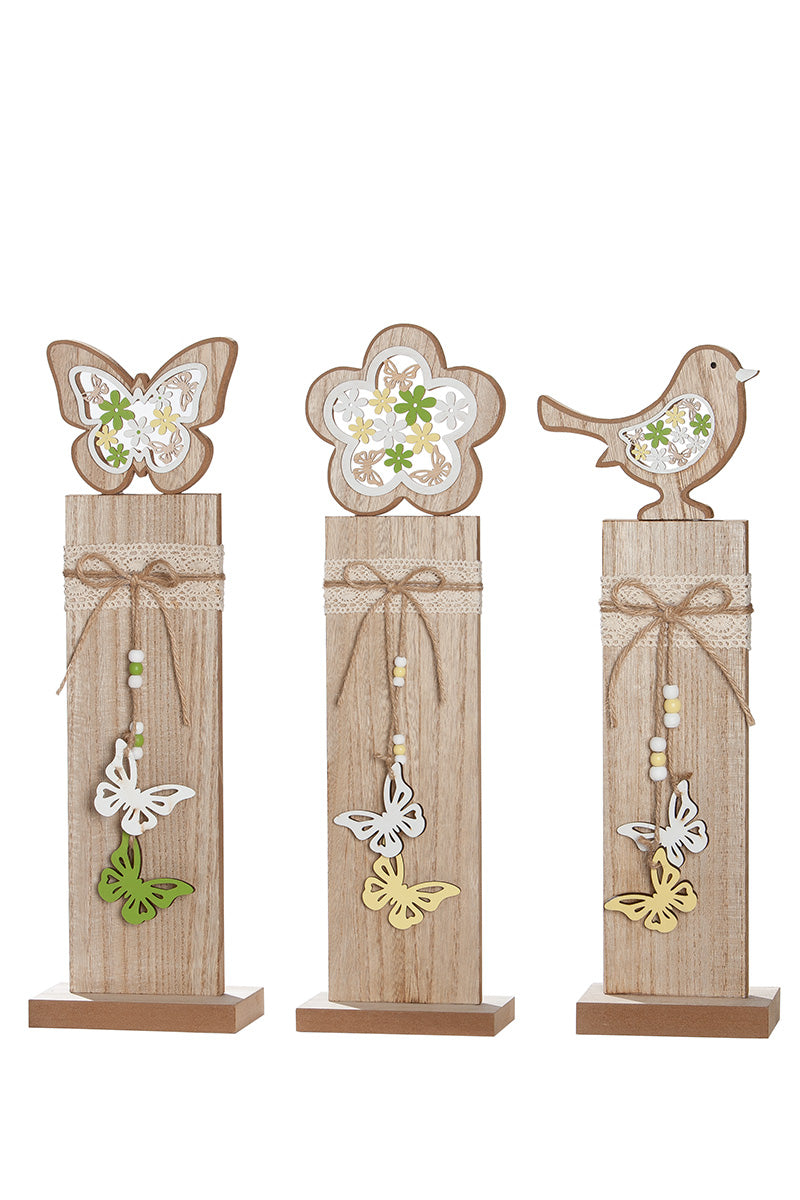 Grote Vogel Decoratie MDF Standaard