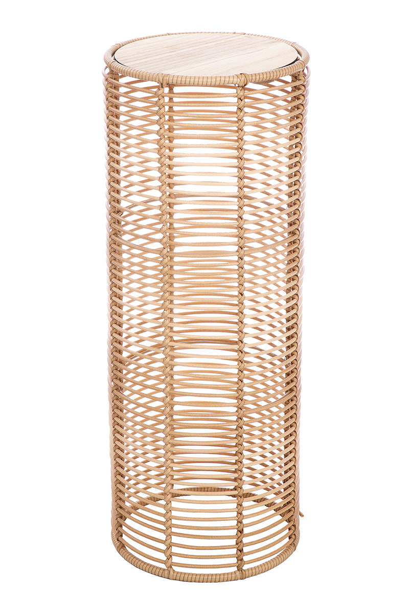 Rotin rotan pilaar set van 3