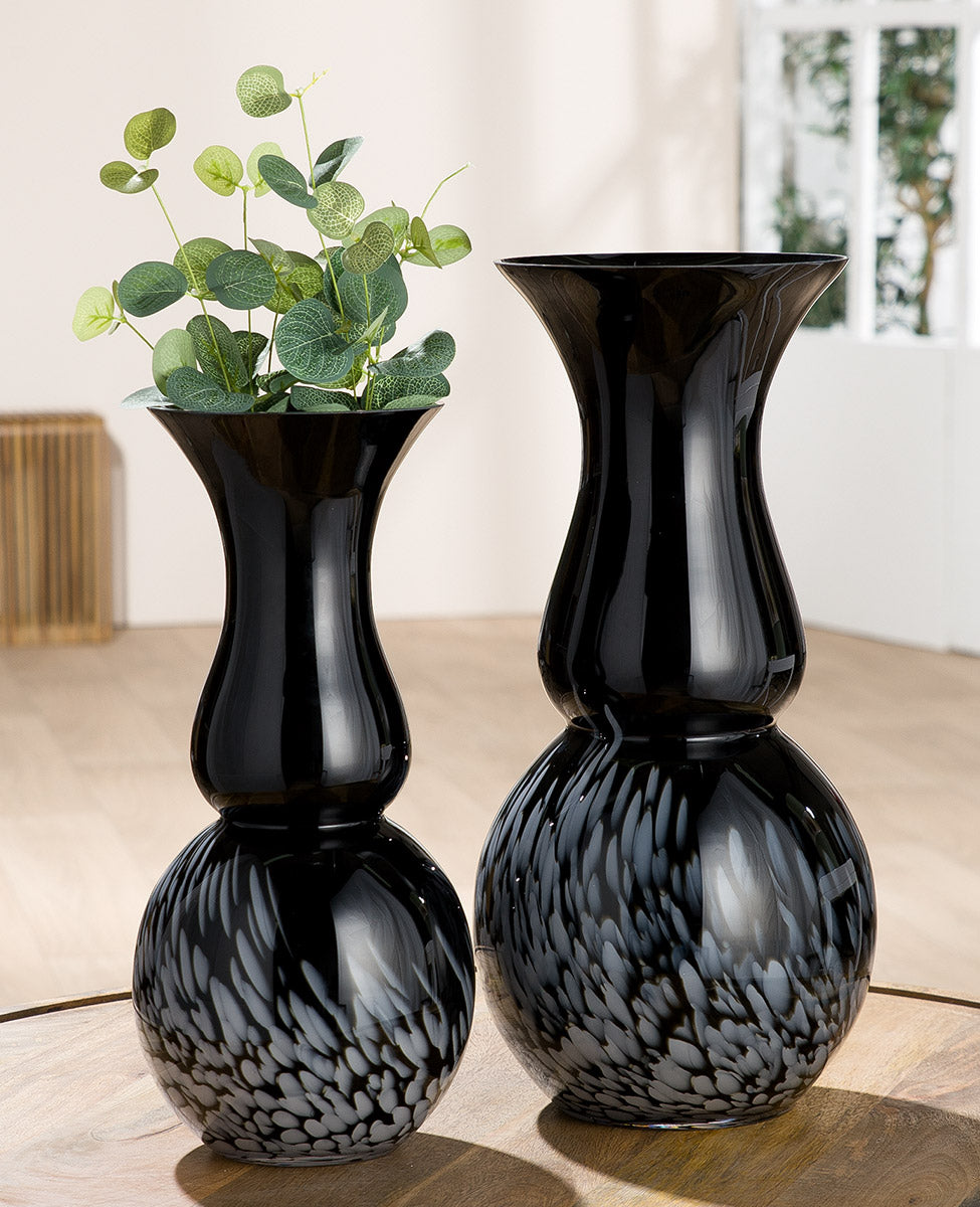 Rémy Vaas Zwart Wit Glas