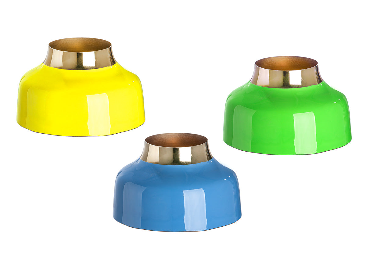 Rio Kleine Metalen Vaas Assorti