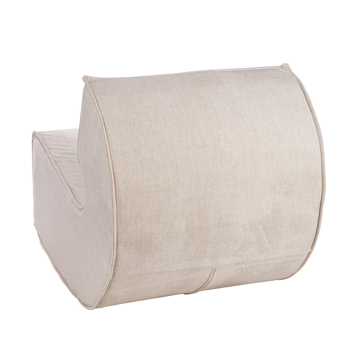 Beige Nobra Stoffen Fauteuil