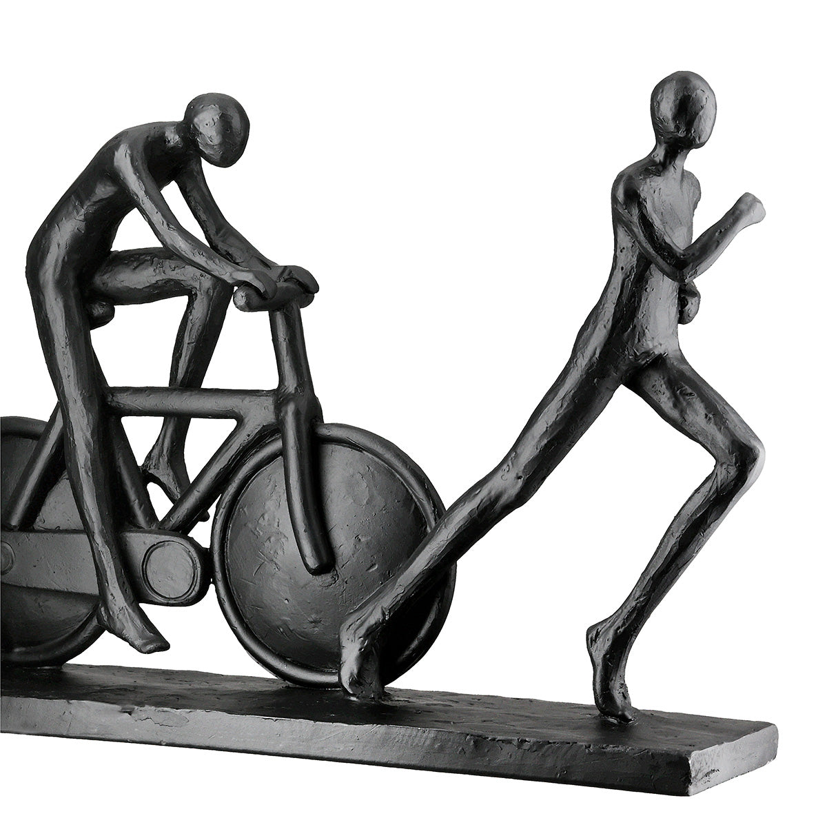 Active Zwarte Poly Sculptuur