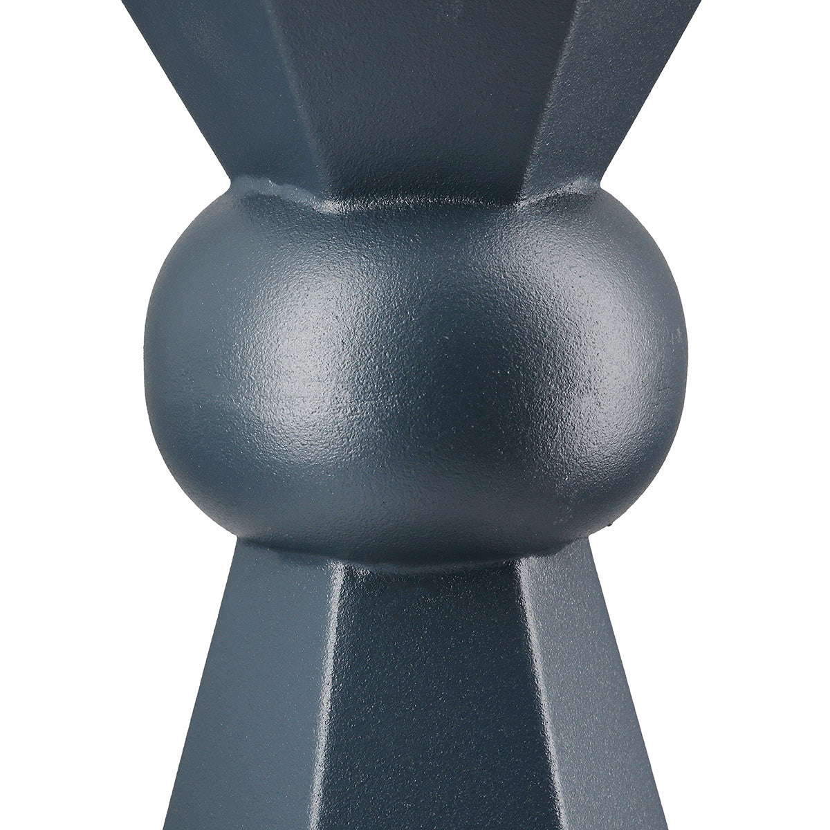 Metallo Donkerblauwe Vaas 24 cm
