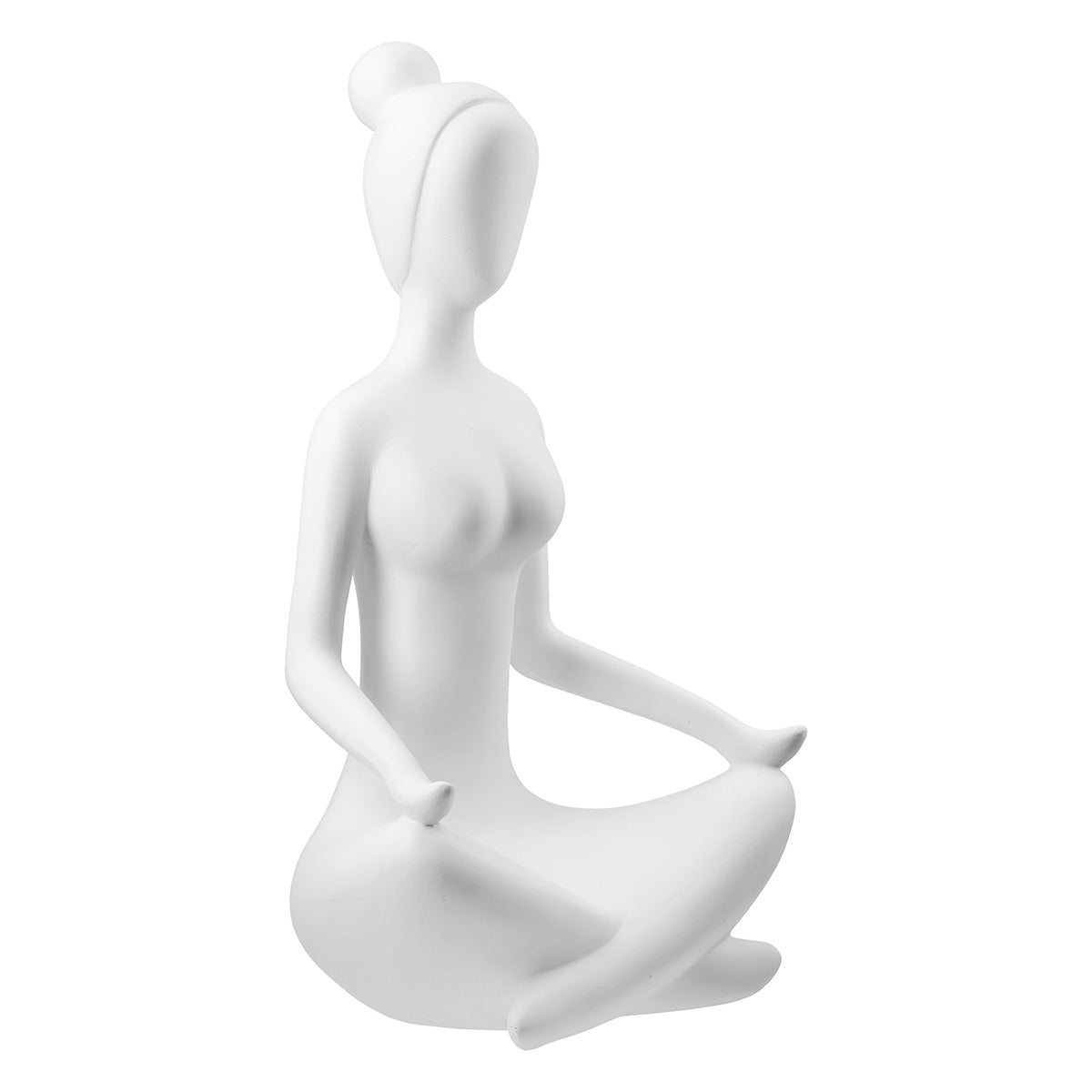 Meditation Vrouwenfiguur Wit