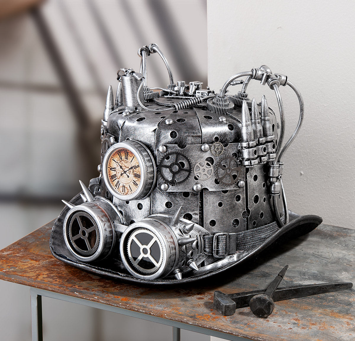 Steampunk Hoed Decoratie 31 cm