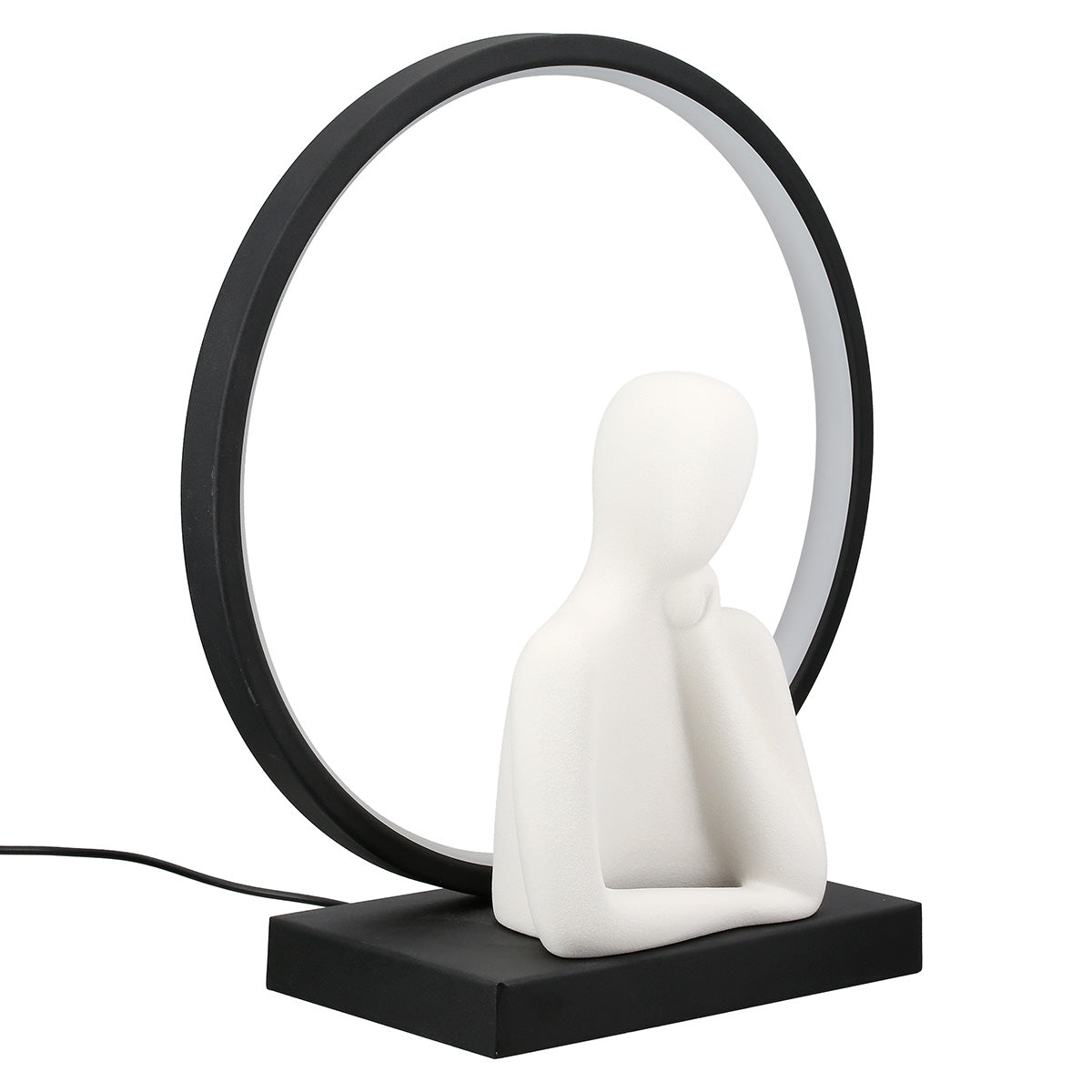 Rodin LED Decoratief Beeld Wit