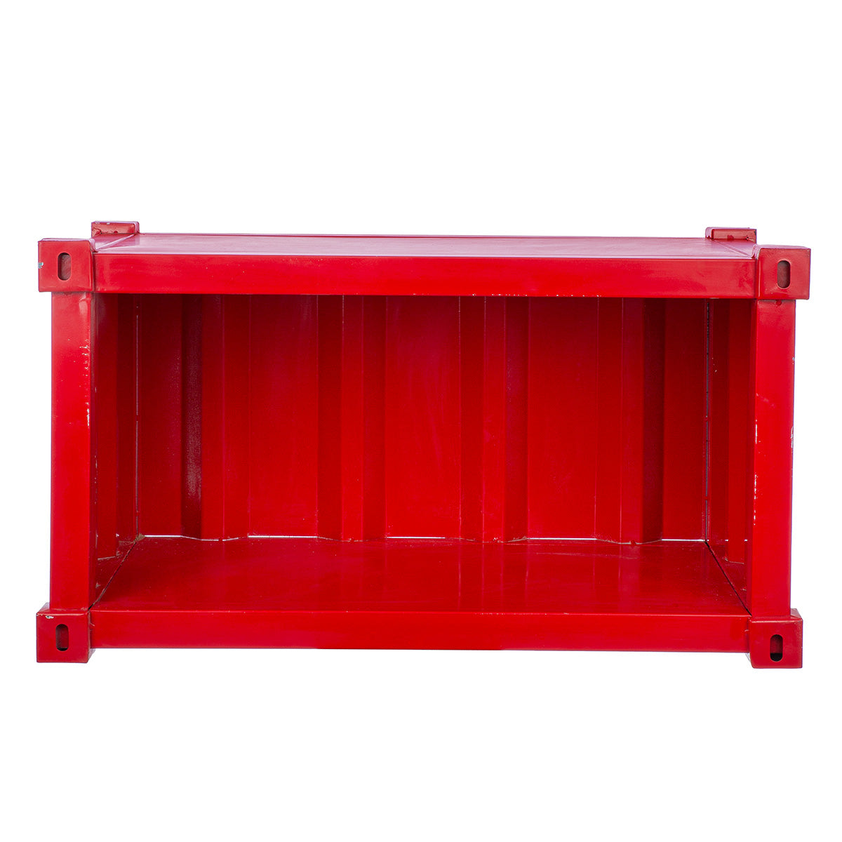 Container Metalen Plank Rood